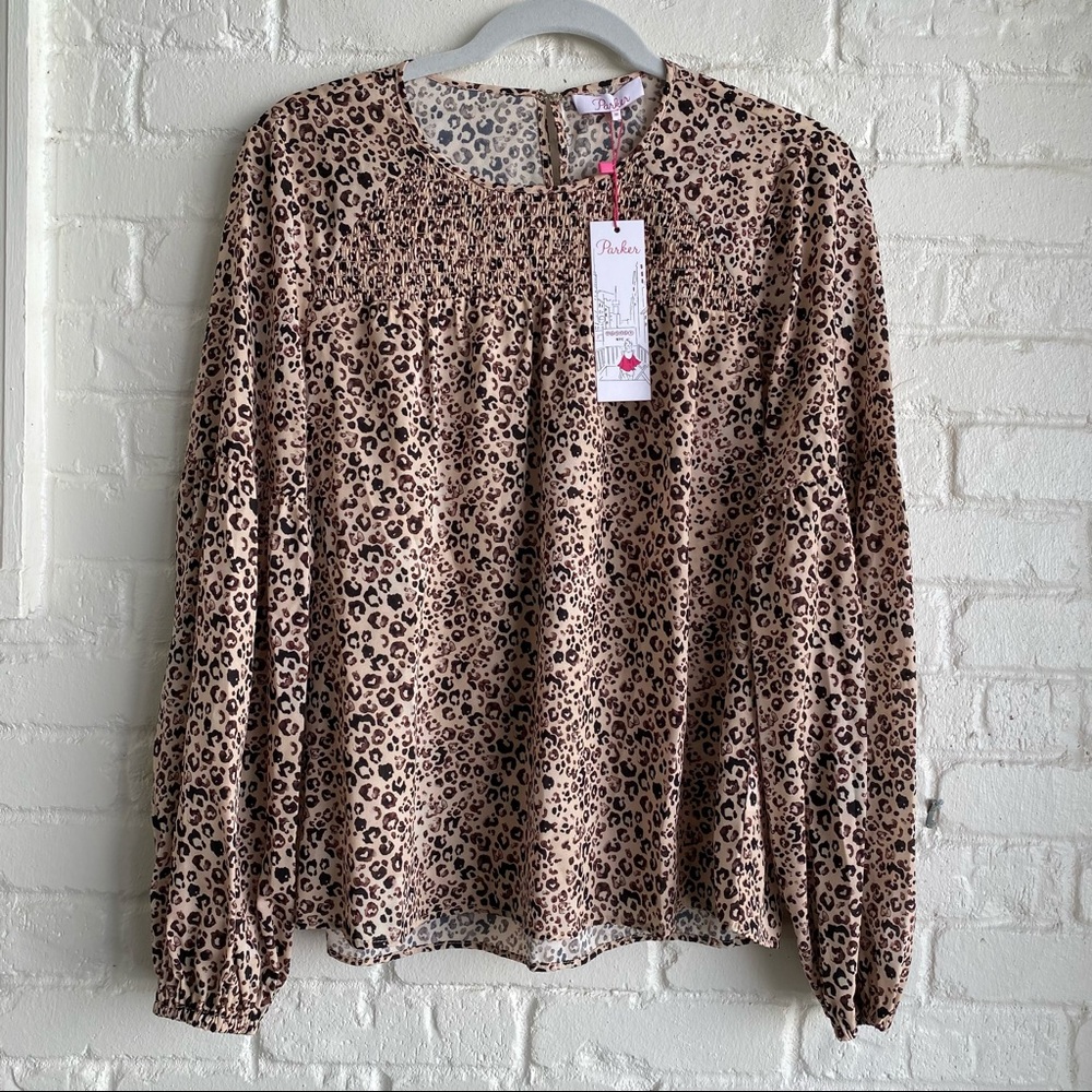 NWT Parker Long Sleeve Blouse Size Medium